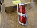 Nos Oem Ford 1977 1978 1979 Mercury Cougar Tail Light Lamp Lens Bezel Lh. Fixed Price $219.00.