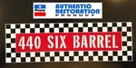 1970 1971 Road Runner Superbird Gtx 440 Six Barrel Air Cleaner Decal Mopar New. Fixed Price $14.35.