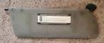 97-01 Jeep Cherokee Xj Rh Sun Visor. Fixed Price $60.00.