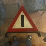 Mercedes-benz 70S/80S Reflective Roadside Hazard Warning Triangle W116 W123. Fixed Price $80.00.