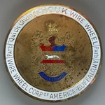 Antique Houk Wire Wheel Brass Enamel Quick Change Hub Cap Emblem 1910S Buffalo. Fixed Price $129.87.