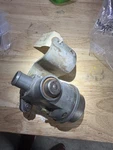 Triumph TR6 Oem Diverter Valve Gulp W Bracket 1975-1976 379-490 Rare!! Nla. Fixed Price $19.00.