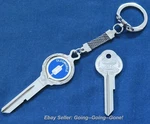 Oldsmobile 18KT Gold Rocket Emblem Key Blank Briggs Trk +vtg Chain Nos. Fixed Price $59.00.
