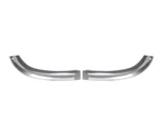 Pair Front Lower Fender Grille Eyebrows Trim Moldings For 1963 Chevy Impala. Fixed Price $49.99.
