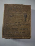 Vintage 1937 Ford Car Hood Louvres No. 460 - Palmer Mfg. Box Of Nos D5. Fixed Price $34.97.