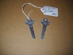 Nos Mopar 1959 Dodge Chrysler Plymouth Desoto Glove Box Key Real Dcpd Uncut. Fixed Price $15.00.