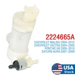 Windshield Washer Pump 2224665A For Chevrolet Malibu Vectra Pontiac G6 Saturn. Fixed Price $19.99.