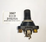 Lucas 31529A Heater Push On/off "fan" Switch Used Working Suits Jaguar XK150. Fixed Price $57.30.