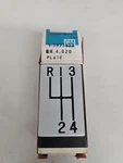 1963 Corvette Shifter Indicator Plate Gm# 3823432. Fixed Price $20.00.