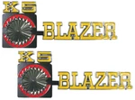 New K5 Blazer Fender Emblem Pair / For 1975-80 Chevy Trim Parts 9904. Fixed Price $199.99.
