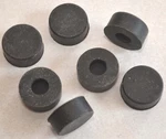 1957-1959 Ford Skyliner Rear Roof To Quarter Panel Bumper Adjuster Stud Caps, X7. Fixed Price $58.00.