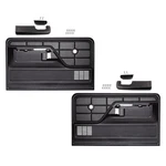 1973-79 F100 Door Panels Standard Black Lh Rh Complete Kit F250 F350 Pickup. Fixed Price $319.90.