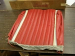 Nos Oem Ford 1962 Galaxie 500 Convertible Red Front Seat Cover Drivers Back. Fixed Price $149.00.
