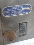 Hudson Automotive Radio Receiver Model DB-40 Car 1940S. Fixed Price $75.00.