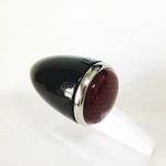 1937 Ford Tail Light - Black With S/s Bezel Glass Lens R/h 12V. Fixed Price $47.00.