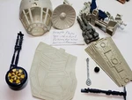 Choose Millennium Falcon Vintage Parts Star Wars Canopy Cannon Radar Ramp 1979. Fixed Price $32.00.