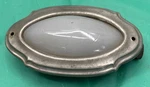 Vintage Cadillac Car Auto Dome Light Lamp Glass Milk Lens. Fixed Price $50.00.