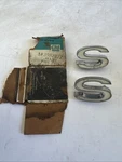 Nos Gm 3987377 Ss Emblems. Fixed Price $39.00.