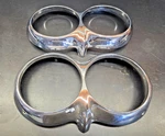58-60 C1 Corvette Lh/rh Chrome Headlight Bezels Gm #3742509. Fixed Price $59.00.