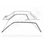 Roof Panel Weatherstrip 1964-1968 Ford GT40 Mustang Mercury Cougar. Fixed Price $77.02.