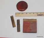 Nos Mopar 1937-1938 Plymouth Dodge Desoto Tail Lamp Glass Lense Pn 669459. Fixed Price $49.95.