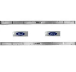 1971 1973 Mustang Door Sill Scuff Plates Decal Stainless Pair Right & Left Side. Fixed Price $109.99.