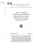 Ordnance Manual Tm 9-340 240-MM Howitzers And M1918M1A1,. Fixed Price $12.99.