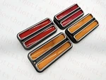 Side Marker Lights Chevrolet Truck C10 1968 1969 1970 1971 1972 4 Pc Set New Gmc. Fixed Price $48.98.