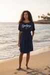 New Dallas Cowboys Versus Swim Cover Up Womens Size Navy G-iii 4 Her. Fixed Price $19.99.