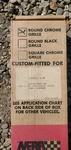 Nos Vintage Deflecta-shield 1977-80 Chevy Squarebody Round Tube Grille Chrome. Fixed Price $200.00.