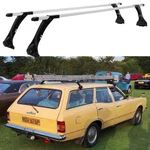 Ford Cortina 63" Rain Gutters Roof Rack Cross Bars Cargo Bike Kayaks Carrier. Fixed Price $169.09.
