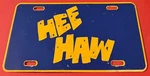 Vintage Hee Haw Booster License Plate Nashville Tn Country Music Opry Land. Fixed Price $59.99.