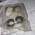 62-74 Mopar Body Cuda Challenger Gtx Oem Correct Rear Lower Shock Nuts. Fixed Price $5.00.