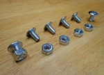 Rare Slotted License Plate Screws! Ford/mercury Classic Car Pickup F100 Etc. Fixed Price $12.00.
