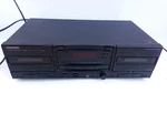 *no Power* Kenwood KX-W4060 Double Dual Stereo Cassette Deck Player Recorder. Fixed Price $40.00.