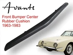 Studebaker Avanti Ii Front Bumper Center Rubber Cushion - New. Fixed Price $49.00.