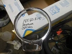 Nos Headlight/park Lens Bezel Dc (chrome) GM,FORD,MOPAR?1930S-50S #1654074. Fixed Price $45.00.