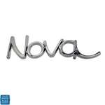 1969-72 Chevrolet Nova Oem Front Fender Emblem Gm # 3953676 Die-cast Metal New. Fixed Price $19.99.