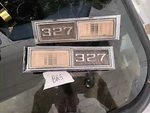 Vintage 1968 Chevy 327 Side Marker Emblem Trim Set Oem 3935907 Gm. Fixed Price $31.99.