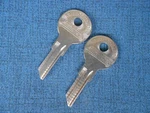 2 Genuine Briggs & Stratton GRV14 Nos Key Blanks Harley Hudson Jeep Packard Nash. Fixed Price $18.78.
