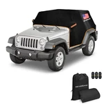 Waterproof Car Cover For Jeep Wrangler Door Jk Jl 2007-2024 Rain Sun Protector. Fixed Price $39.99.