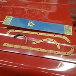 1941-1963 Amc Rambler Nash 173 184 Oil Pan Gasket Set Victor Nos I6. Fixed Price $40.00.