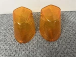 Nos Oem Pair Ford Cortina MK1 Estate Wagon Turn Signal Lenses Amber. Fixed Price $20.00.