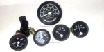 Jeep Willys Speedometer Fits 1946-66 CJ-2A, 3A, 3B,M38, M38A1 Gauges Kit Black. Fixed Price $30.00.