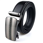 Genuine Leather Mens Ratchet Belts For Adjustable Automatic Buckle. Fixed Price $12.95.