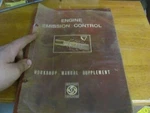 British Leyland Engine Emission Control Workshop Manual Supplement AKD-4957. Fixed Price $19.95.