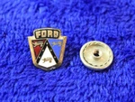 Ford Crest Screw Back Hat Pin Accessory Galaxie Falcon Deluxe Coupe. Fixed Price $25.00.