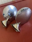 Vintage Door Fender Car Accessory Pair Side View 4.5" Mirror Chevy Buick Ford. Fixed Price $99.99.