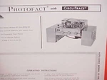 1968 Auto-sonic 4/8-TRACK Stereo Tape Player Service Manual Model ST-308 603M/48. Fixed Price $20.99.