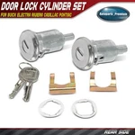 Door Lock Cylinder Set With 2 Keys For Buick Electra Riviera Cadillac Pontiac. Fixed Price $17.99.